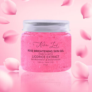 Nature Leaf Rose Brightening Skin Gel